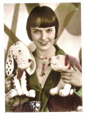 Louise Brooks hand-tinted promo still (1927)