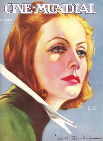 Greta Garbo, Cine-Mundial - 1934 October