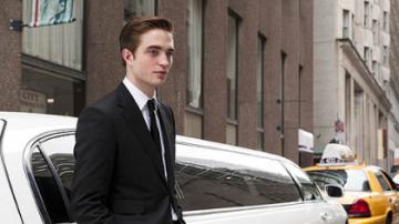 Robert Pattinson rarely leaves the car in "Cosmopolis"
