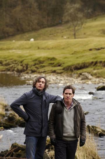 Steve Coogan, left, and Rob Brydon excel in verbal jousting in "The Trip."